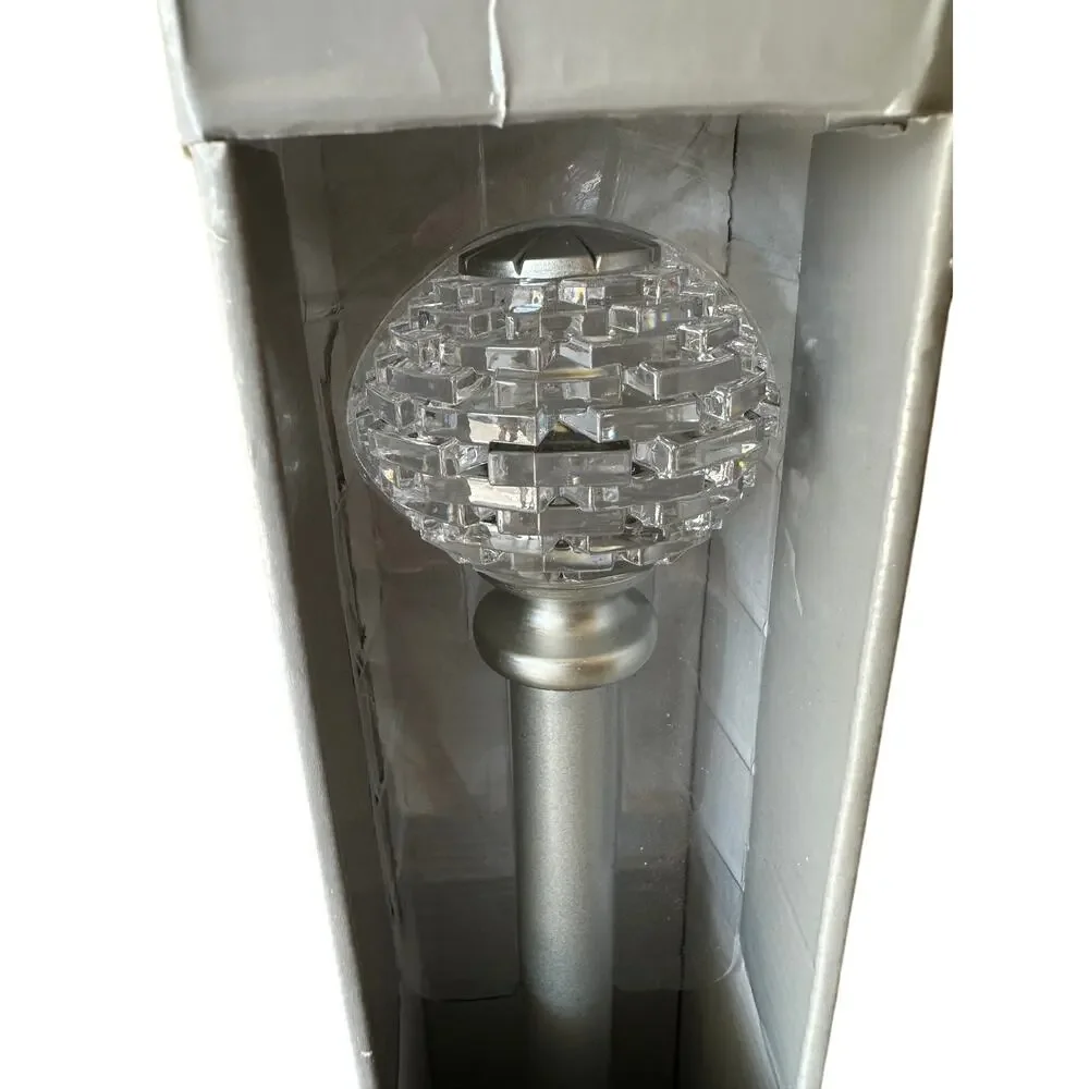 Nanette Lepore Crystal Ball Drapery Curtain Rod 28-48